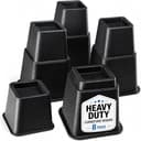 Home It Adjustable Bed Risers, 3/5/8 in