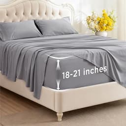 Bedsure Deep Pocket Queen Sheet Set
