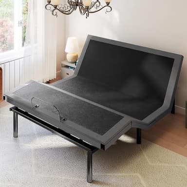 Sweetcrispy Queen Electric Adjustable Bed Frame