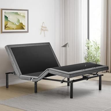 Sweetcrispy Queen Electric Adjustable Bed Frame