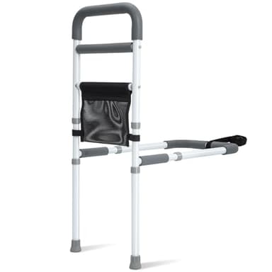 YrHeiper Bed Assist Rail with Support Leg