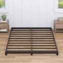 Nailsong 4 Inch Low Profile Bed Frame, Queen