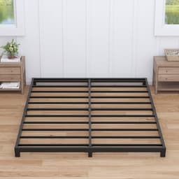Nailsong 4 Inch Low Profile Bed Frame, Queen