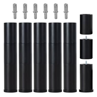 Skuehod 12 Inch Bed Legs Replacement, Set of 6