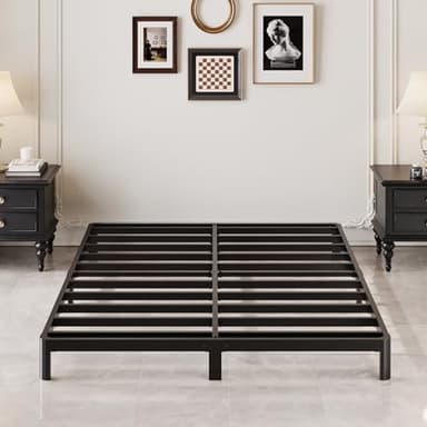 Lutown-Teen 7 Inch Low Bed Frame, Queen