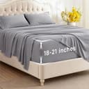 Bedsure Deep Pocket Queen Sheet Set
