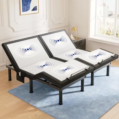 Tami Tami T600 Split King Adjustable Bed Frame with Massage
